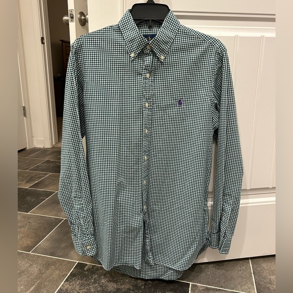 Ralph Lauren 100% Cotton Stretch Button Up! Size Small Petite! - Picture 1 of 4